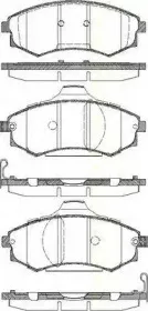 Комплект тормозных колодок, дисковый тормоз TRISCAN купить