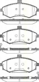 Комплект тормозных колодок, дисковый тормоз TRISCAN купить