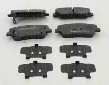Комплект тормозных колодок, дисковый тормоз TRISCAN купить