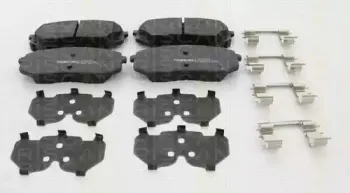 Комплект тормозных колодок, дисковый тормоз TRISCAN купить