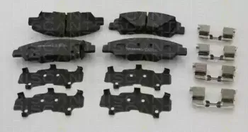 Комплект тормозных колодок, дисковый тормоз TRISCAN купить