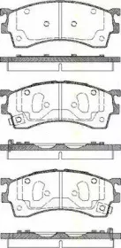 Комплект тормозных колодок, дисковый тормоз TRISCAN купить