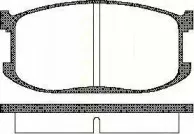 Комплект тормозных колодок, дисковый тормоз TRISCAN купить