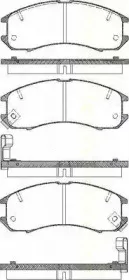 Комплект тормозных колодок, дисковый тормоз TRISCAN купить