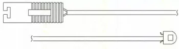 Контрольный контакт, контроль слоя тормозных колодок TRISCAN купить