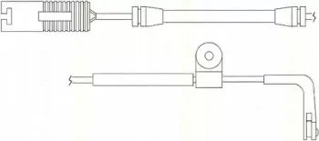 Контрольный контакт, контроль слоя тормозных колодок TRISCAN купить