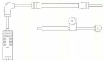 Контрольный контакт, контроль слоя тормозных колодок TRISCAN купить