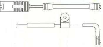 Контрольный контакт, контроль слоя тормозных колодок TRISCAN купить