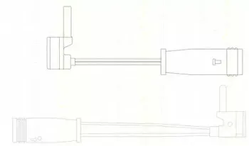 Контрольный контакт, контроль слоя тормозных колодок TRISCAN купить