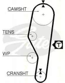 Ремень ГРМ TRISCAN купить