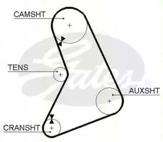 Ремень ГРМ TRISCAN купить