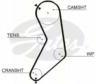 Ремень ГРМ TRISCAN купить