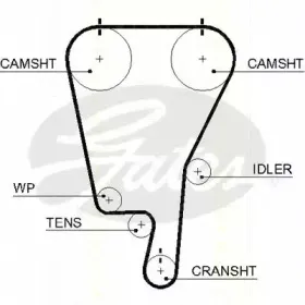 Ремень ГРМ TRISCAN купить