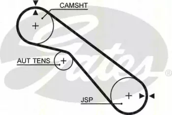 Комплект ремня ГРМ TRISCAN купить