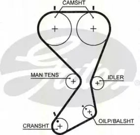 Комплект ремня ГРМ TRISCAN купить