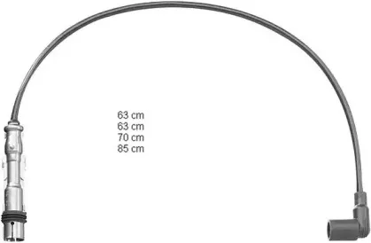 Комплект проводов зажигания BERU купить