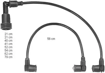 Комплект проводов зажигания BERU купить