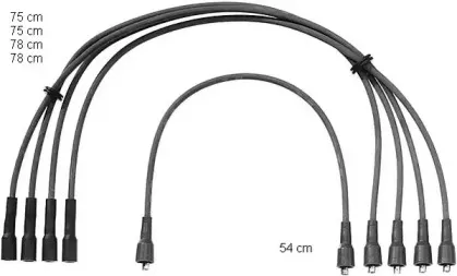 Комплект проводов зажигания BERU купить