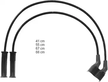 Комплект проводов зажигания BERU купить