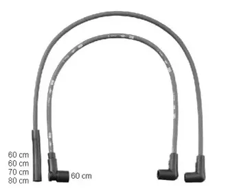 Комплект проводов зажигания BERU купить