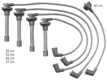 Комплект проводов зажигания BERU купить