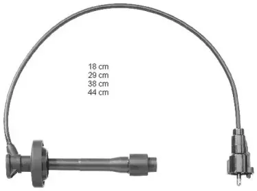 Комплект проводов зажигания BERU купить