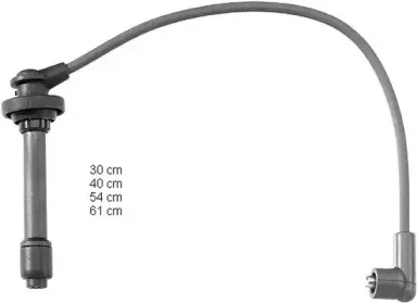 Комплект проводов зажигания BERU купить