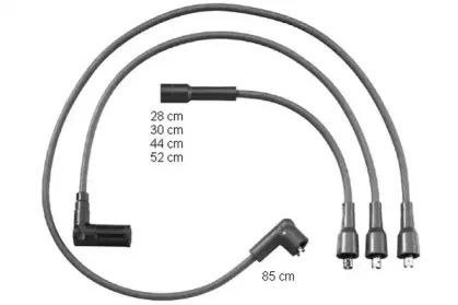 Комплект проводов зажигания BERU купить