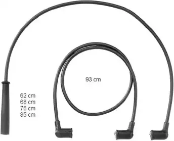 Комплект проводов зажигания BERU купить
