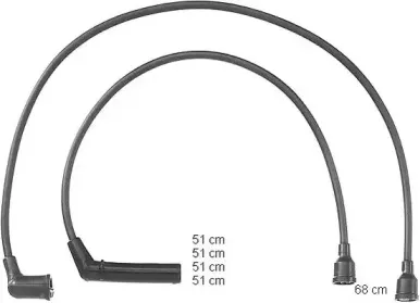 Комплект проводов зажигания BERU купить