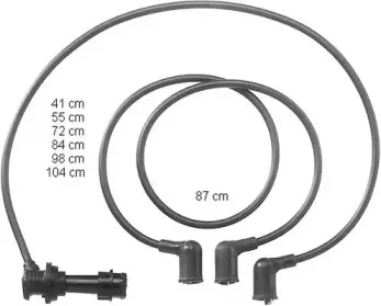 Комплект проводов зажигания BERU купить