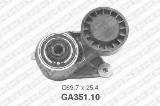 Натяжной ролик, поликлиновойремень SNR купить