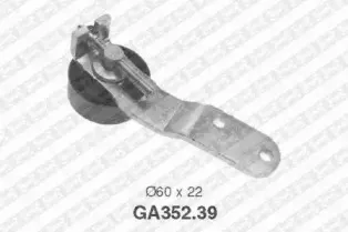 Натяжной ролик, поликлиновойремень SNR купить