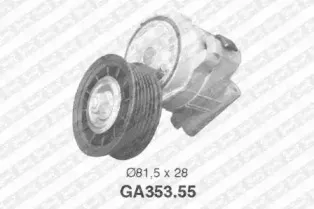 Натяжной ролик, поликлиновойремень SNR купить