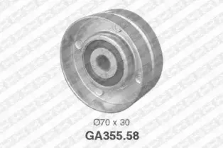 Паразитный / ведущий ролик, поликлиновой ремень SNR купить