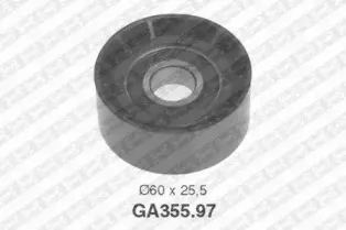 GA355.97  NTN-SNR - Обвідний ролик SNR купить