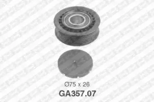 GA357.07  NTN-SNR - Натяжний ролик ременя SNR купить