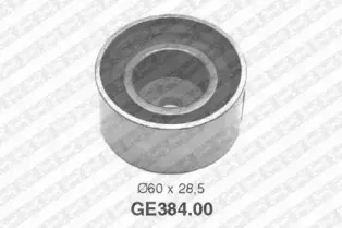 GE384.00  NTN-SNR - Обвідний ролик ременя ГРМ SNR купить