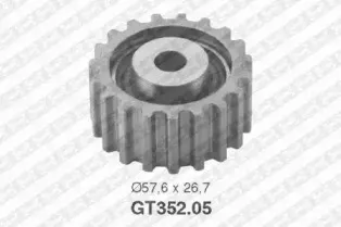 Натяжной ролик, ремень ГРМ SNR купить