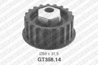 Натяжной ролик, ремень ГРМ SNR купить
