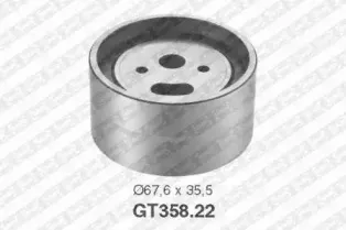 Натяжной ролик, ремень ГРМ SNR купить