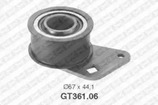 Натяжной ролик, ремень ГРМ SNR купить