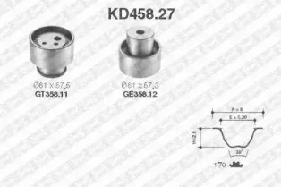 Комплект ремня ГРМ SNR купить
