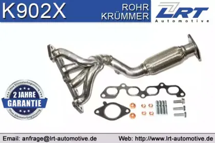 Труба выхлопного газа LRT купить