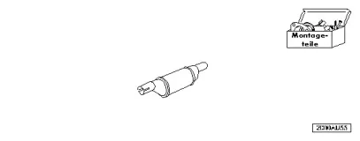 Комплект дооснащения, катализатор HJS купить