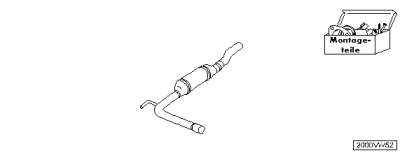 Комплект дооснащения, катализатор HJS купить