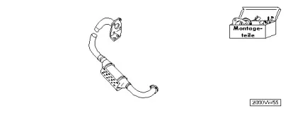 Комплект дооснащения, катализатор HJS купить