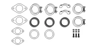 Монтажный комплект, система выпуска HJS купить