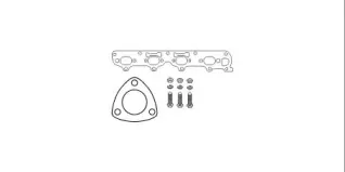 Монтажный комплект, катализатор HJS купить