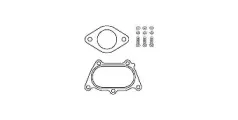 Монтажный комплект, катализатор HJS купить